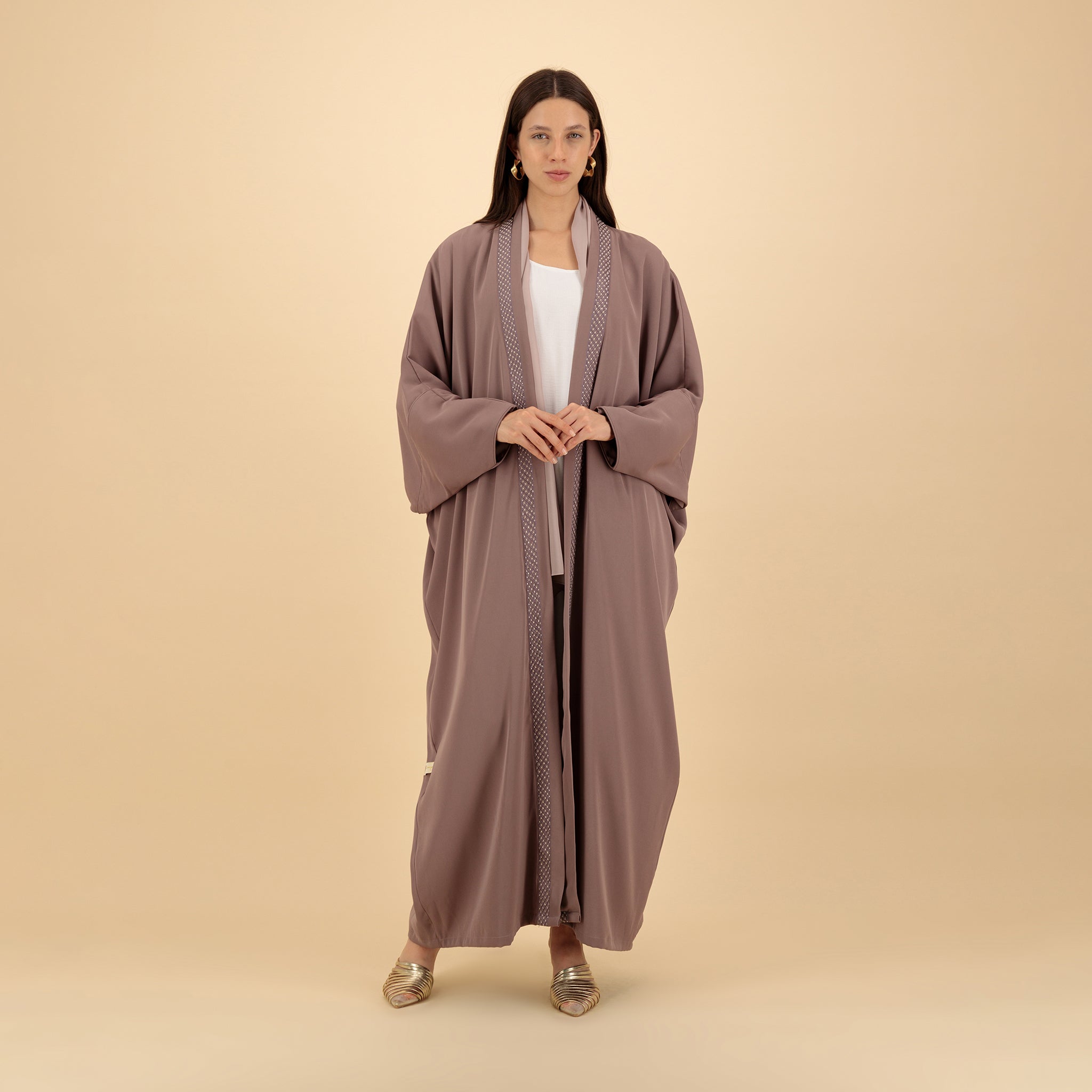 SA24/08A-M Terracotta Basic Abaya