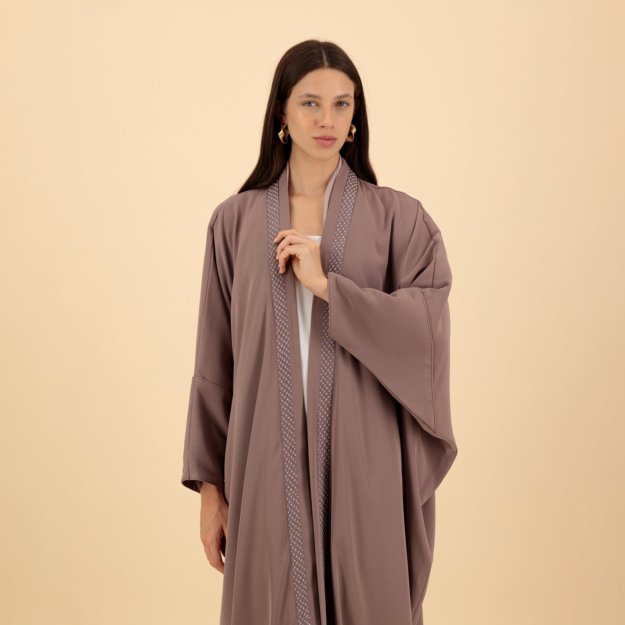 SA24/08A-M Terracotta Basic Abaya